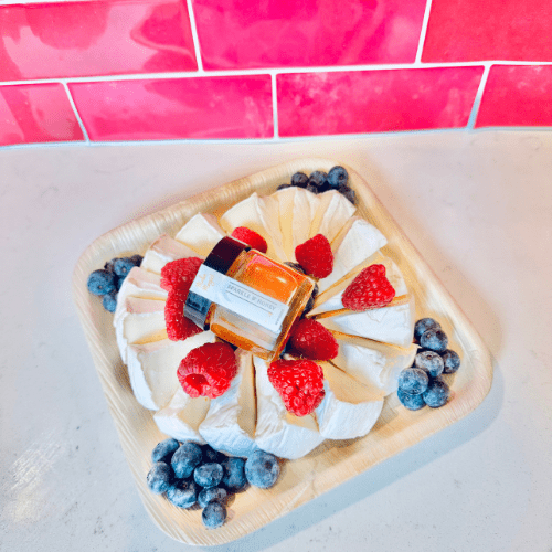 Brie & Sparkling Honey Board - Enchanted Eats
