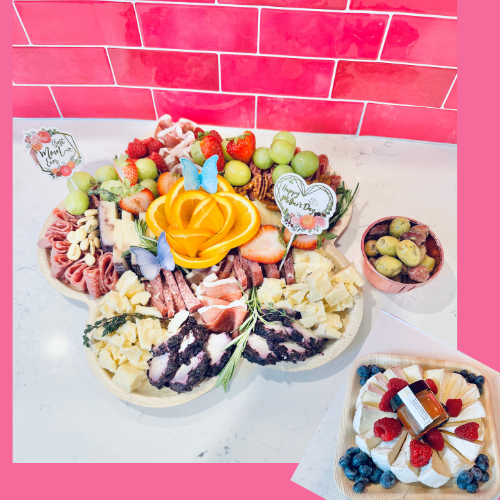 Goat and Brie Mother's Day Flower Board
